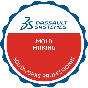SolidWorks Mold Making Professional credential badge