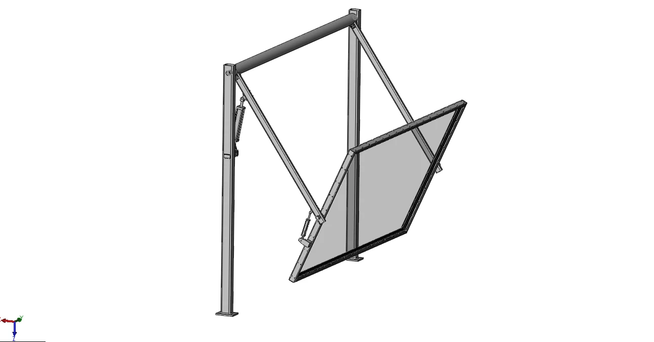 Motion Projection Screen — project detail.